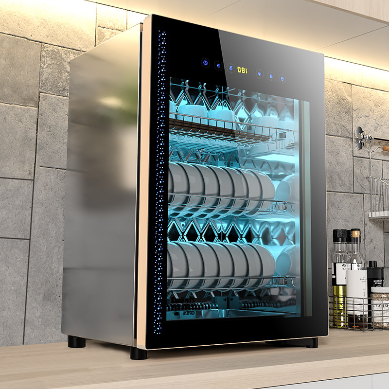 Bao Kitchen Good Mrs. Disinfection Cabinet Household Small Vertical UV Bottle Bowls And Chopsticks Desktop No Drainage Belt Drying