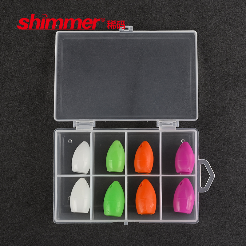 Luja Floating Water Booster Assisted Thrower Condom Box Melon sequin Bright Sheet Fishing Group Accessories