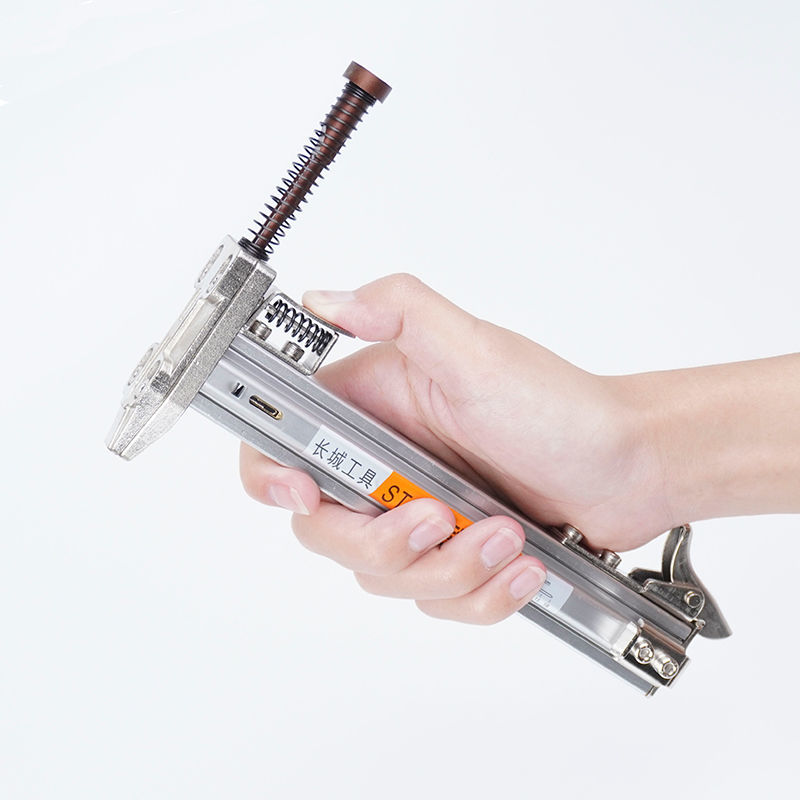 Steel nail gun nail gun nail gun slot nail device semi-automatic cement wall nail gun ST18 manual nail gun