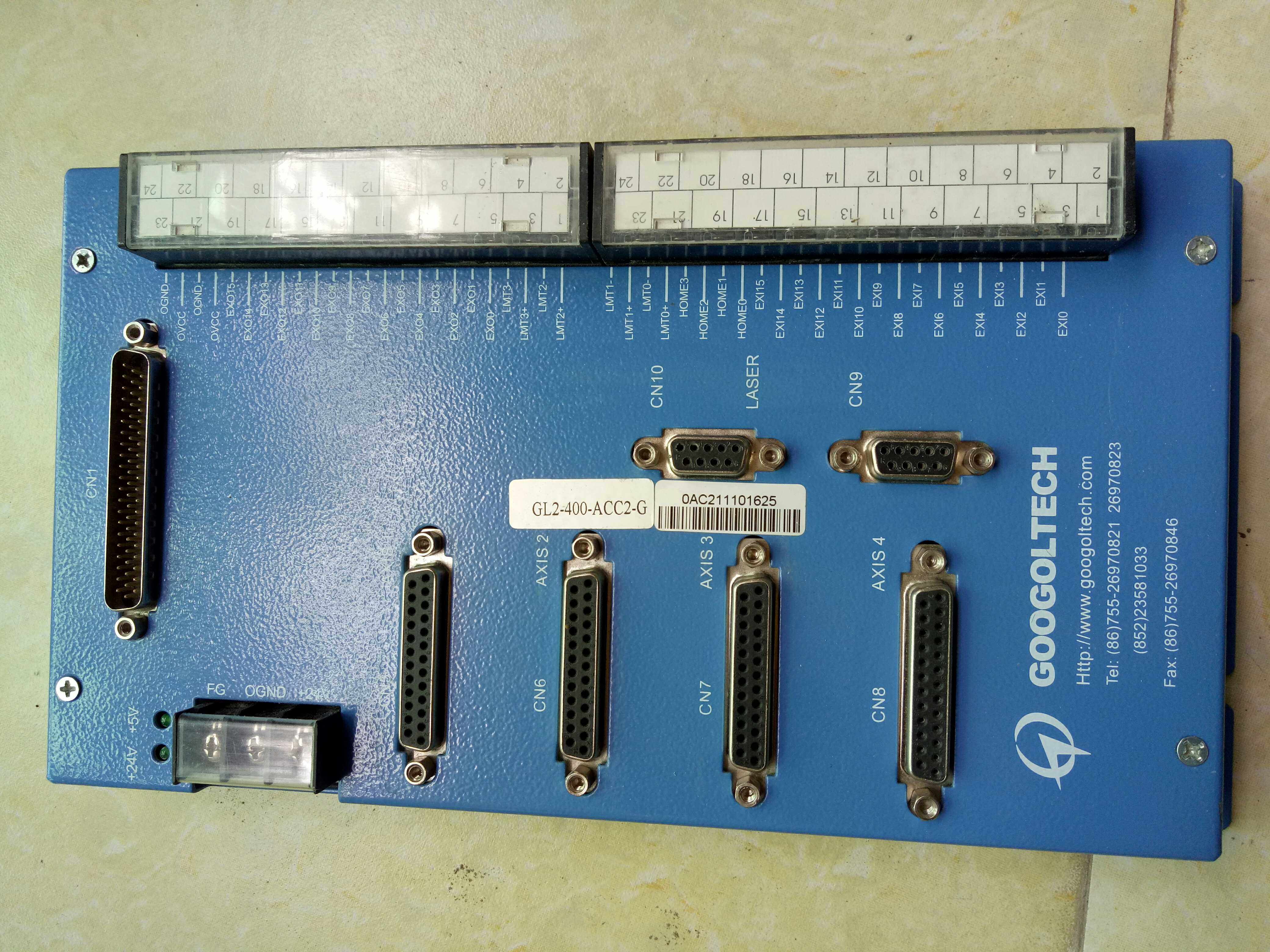 Original installation GOOGOLTECH controller GL2 One 400 1 ACC2 One G V1 0