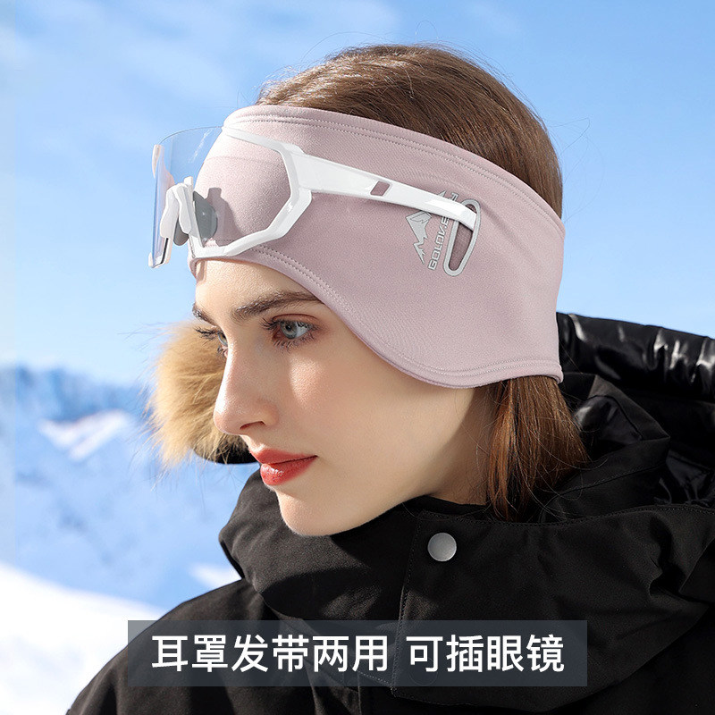 保暖耳罩户外运动骑行滑雪防风冬天护耳吸汗头套男女冬季加厚耳捂