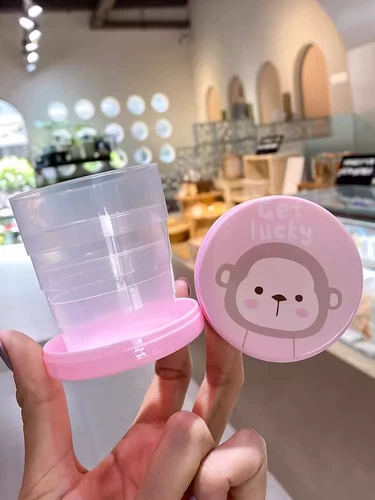 户外便携式杯子可折叠水杯漱口杯伸缩杯卡通旅行折叠杯旅游压缩杯