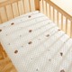 Crib bed fitted bean velvet type A sheets children's spliced ​​​​mattress cover baby beds autumn and winter customization