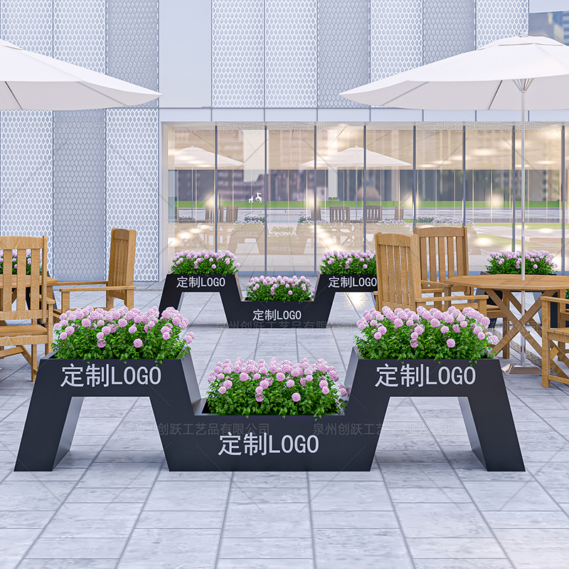 Garden Outdoor Iron Cabin Sample HouseOutdoor Square Flower Road Flower Frame Customized