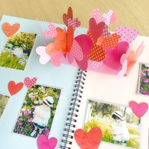 Growth Brochure Photos Photo Small Organ Album Diy Production Handmade Creative Manual Handbill Card Loving Decoration