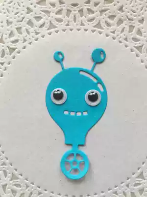 Kindergarten growth Book handmade diy material package greeting card album scrapbook hand account decoration accessories robot C