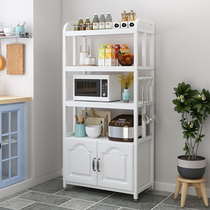 Shelf-Floor Multilayer Provincial Space Home Storage Oven Intake Cabinet Multifunction Kitchen Microwave Oven Shelve