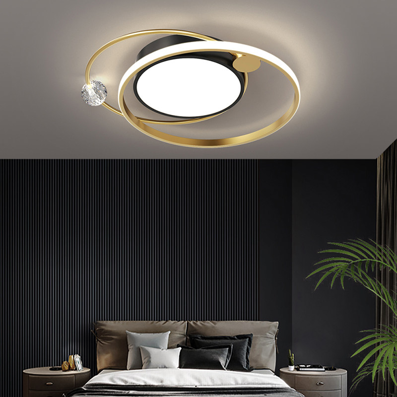 Ceiling lamp Nordic light luxury master bedroom lamps creative personality modern minimalist room study restaurant net red lamps