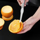 오렌지 조각 칼 304 스테인레스 스틸 오렌지 필러 오렌지 밀크 푸딩 절단 배꼽 오렌지 코어 파기 도구