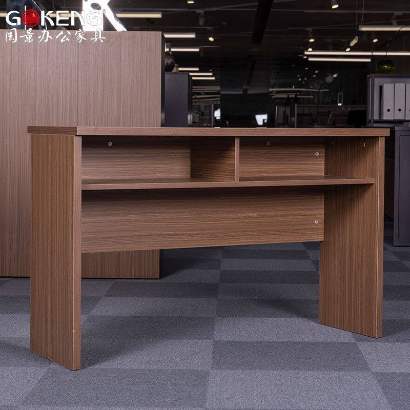 National View (GOKENG) Office furniture Conference Table Bar Table Smoked-up Grey Table Meeting Table 1-2 m Table-Taobao