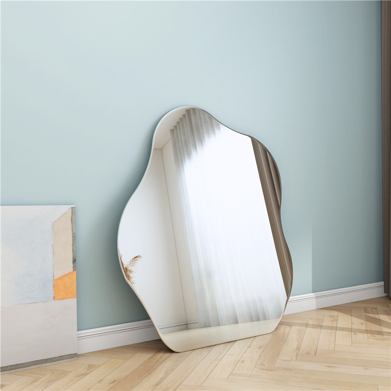 Internet celebrity mirror full body mirror dressing mirror floor mirror home fitting bedroom simple wall hanging wall clothing store ins