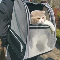 High Capacity Pet Cat Travel Outdoor Carrying Shoulder Bag