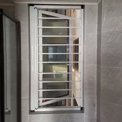 Wuxi screen window protection anti mosquito screen window security fence children's high-rise protection screen door door custom