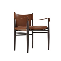  Saddle leather creative design armchair sales office model room leisure negotiation chair Modern fashion exhibition hall chair