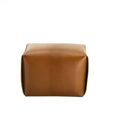Simple modern leather all-inclusive design living room fangdeng customizable model huan xie deng living room pick-up coffee table stool