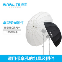 Nanlite's deep-seated soft umbrella photography props portrait studio equipment large soft umbrella attachment