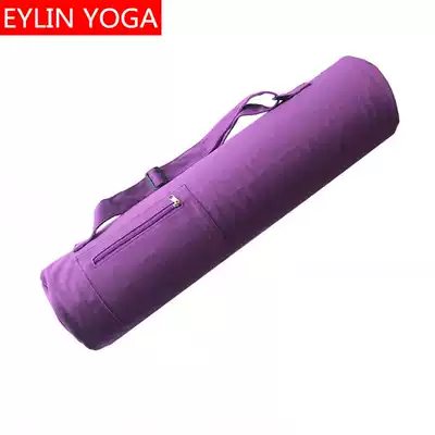 Eylin canvas back bag long tube medium storage rubber yoga mat TPE pad special extended large zipper volume bag