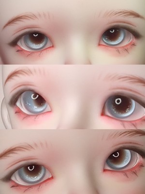 taobao agent [Three pairs of prices/free shipping] BJD eyeball gypsum imitation glass eye 6 cents 4 points, uncle/anti -yellow transparent chase