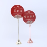 Фотография, металлическое креативное кольцо из нержавеющей стали для офиса для визитных карточек