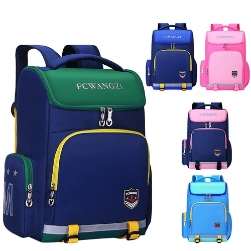 Школьный рюкзак, ранец со сниженной нагрузкой для путешествий, 1-6 года, в корейском стиле, защита позвоночника