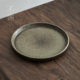 Undecorated pure handmade stoneware saucepan retro pastry small plate pot with teapot tray Japanese cuisine tray