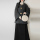 Женский улучшенный кардиган Mi Jinming Hanfu, рукав с бантиком и карманом, костюм с юбкой-лошадкой, утепленный на осень и зиму, универсальный на каждый день mini 4