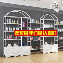 Tea Ktv Color Makeup Shop Beauty Salon Cosmetic Products MAKEUP PRODUCTS DISPLAY THE DISPLAY CASE SHELVING SUBDOOR CITY DEPARTMENT SAMPLES