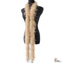 Feather strips Ostrich feather hat accessories material performance dress down strips down material scarf accessories