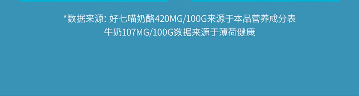 【熙盟益生】好七喵益生菌高钙奶酪块