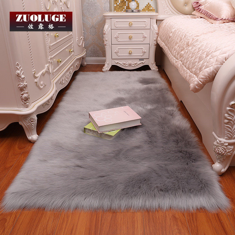 Nordic light lavish minimalist bedroom bedside Living room Carpet Home full of large area Long airy ground mat tea table mat