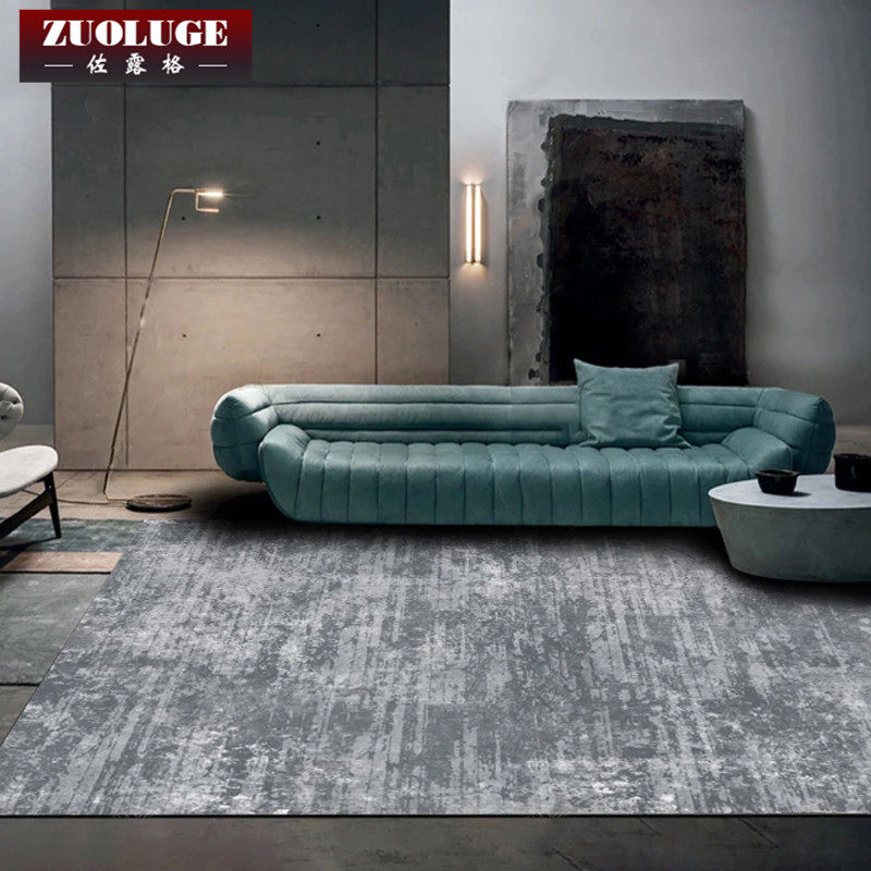 Modern simple Nordic ins style bedroom living room carpet room home large area full of tea table mat