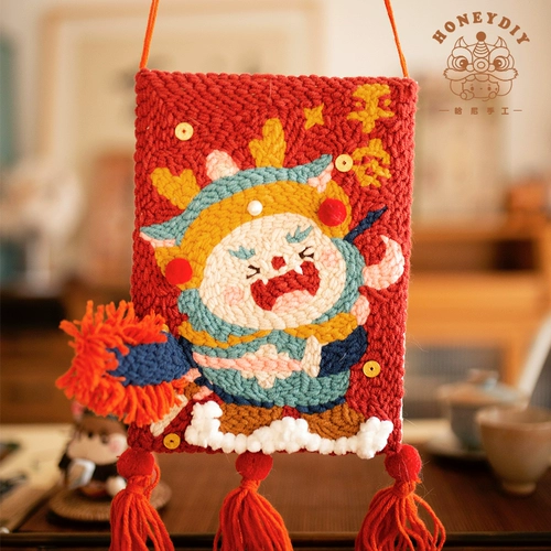 Трехмерный гобелен ручной работы, защитный амулет, «сделай сам», с вышивкой, подарок на день рождения