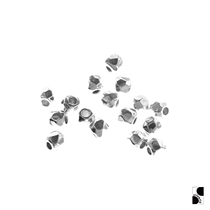 =silvarie=GOD SUNS Deerskin Rope with Beaded Spacer Sterling Silver SV950 Irregular Necklace Accessories