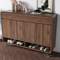Ipindi Home Shoes Cabinet Doorway Solid Wood Color in door New large-capacity door Small family Type minimalist Chinese cabinet