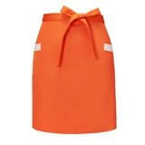 Юбка в складку, фартук, водонепроницаемый модный чай с молоком подходит для мужчин и женщин для работы, делается под заказ, с печатью вашего логотипа