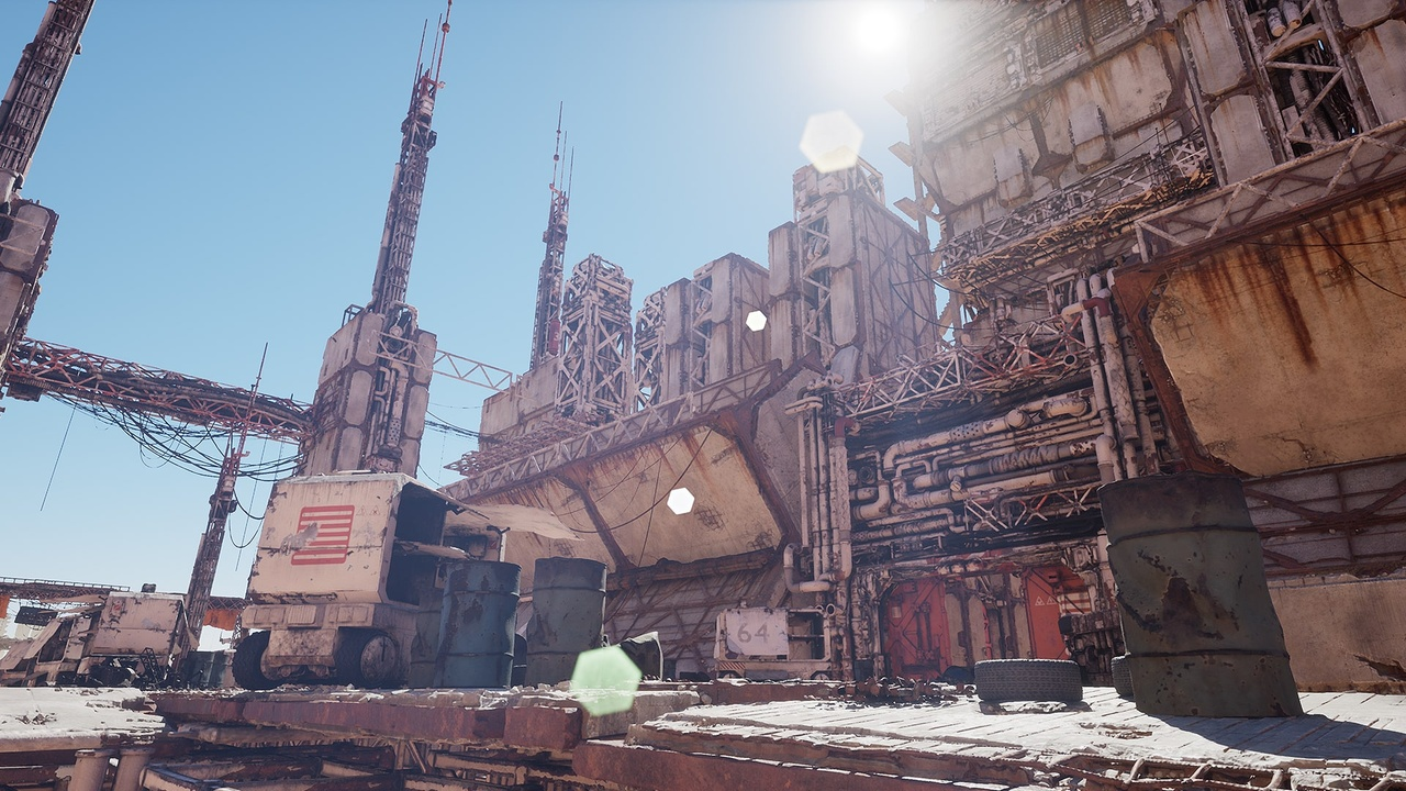 图片[11]-UE4虚幻5科幻废弃工厂废墟城市电影场景 Sci-fi-City-Environment-cg男孩