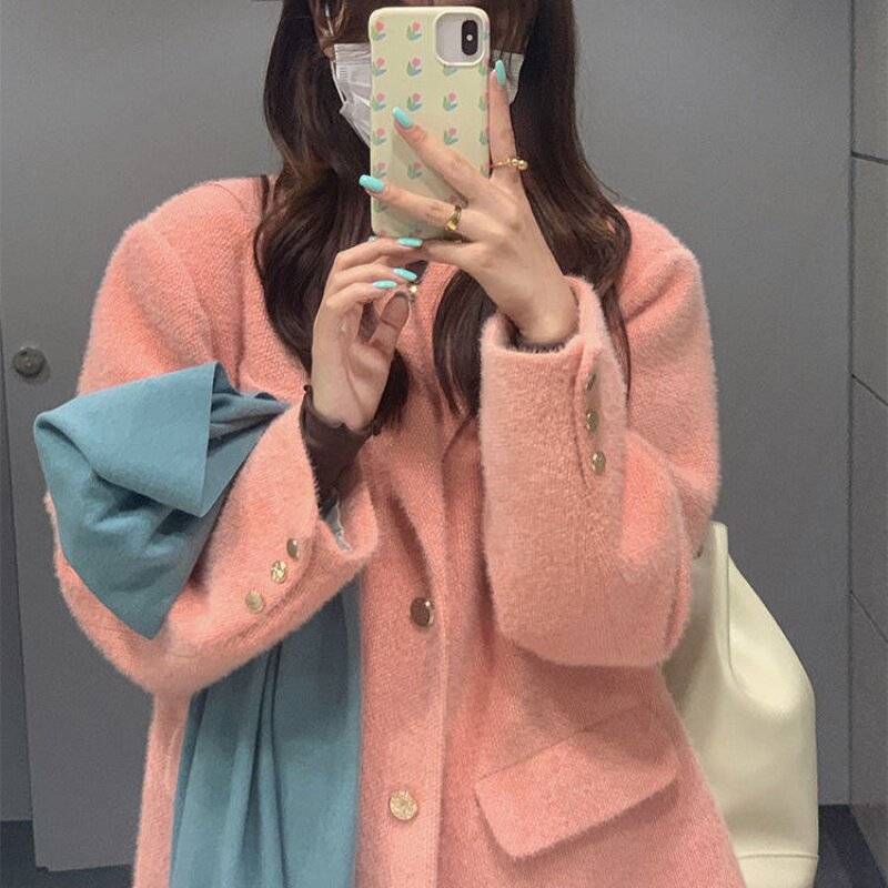 White Water Women Giant Don't To The Han Department Eunier Thickness Thick Subnip Cotton Suit Hair, Relaxed Temperament Thickened Coat Woman