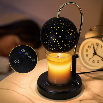 Melted Wax Lamp, Romantic Starry Sky, Fireless Diffuser, Study Room, Bedroom Bedside Lamp, Retractable, Timed Dimming, Aromatherapy Night Light