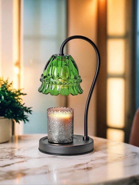 American melted wax lamp, retro aromatherapy lamp, bedroom bedside lamp, European atmosphere, no open flame night light, gift table lamp