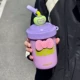Hello kitty, с бантиком, сиреневый, 580 мл