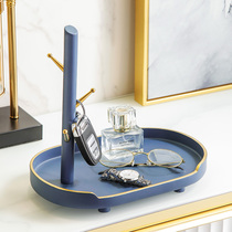 Light and luxurious wind key containing swing piece Creative Xuan TV Wine Cabinet Living-room Tea Table Furnishing in the door Shoe Cabinet Decorations