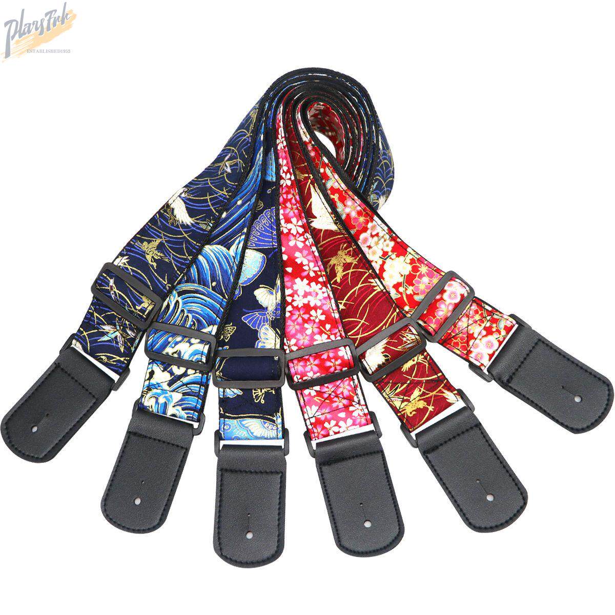Guitar Strap Folk Acoustic Guitar Electric Guitar Bass Classical Universal Personality Cartoon Guitar Strap Guitar Strap