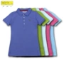 Nhà kho số 1 Áo thun nữ tay ngắn Thương hiệu hàng gia súc Áo sơ mi Golf POLO Mùa hè bằng vải cotton màu rắn TEE - Áo polo thể thao áo polo cao cấp