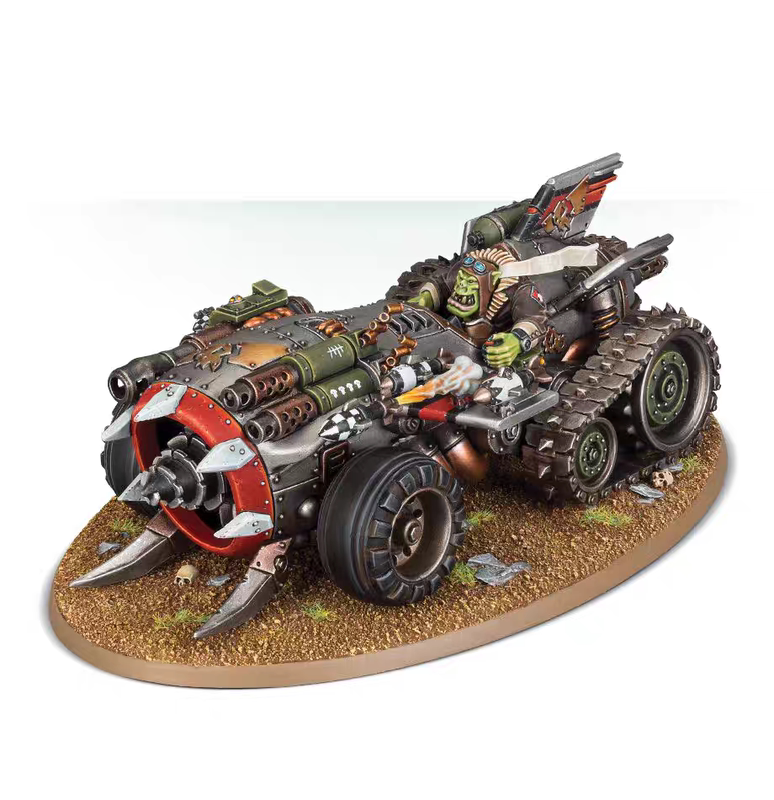 Warhammer 40K Ork Barbarians Orc Jetbike Orks Megatrakk Scrapjet