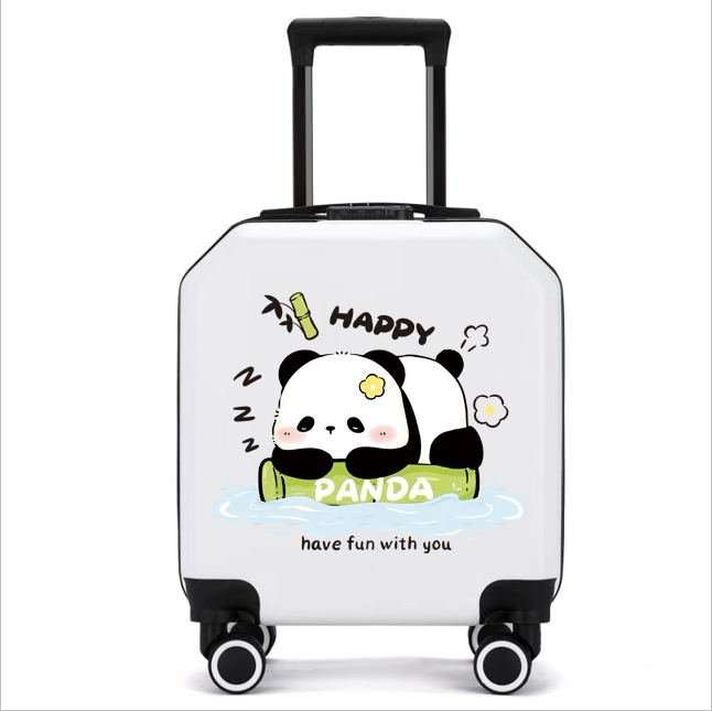 2026 New Model Children's Suitcase 18inch Silent Universal Wheels Password Lock Travel Suitcase Carry-On Suitcase Trolley Case