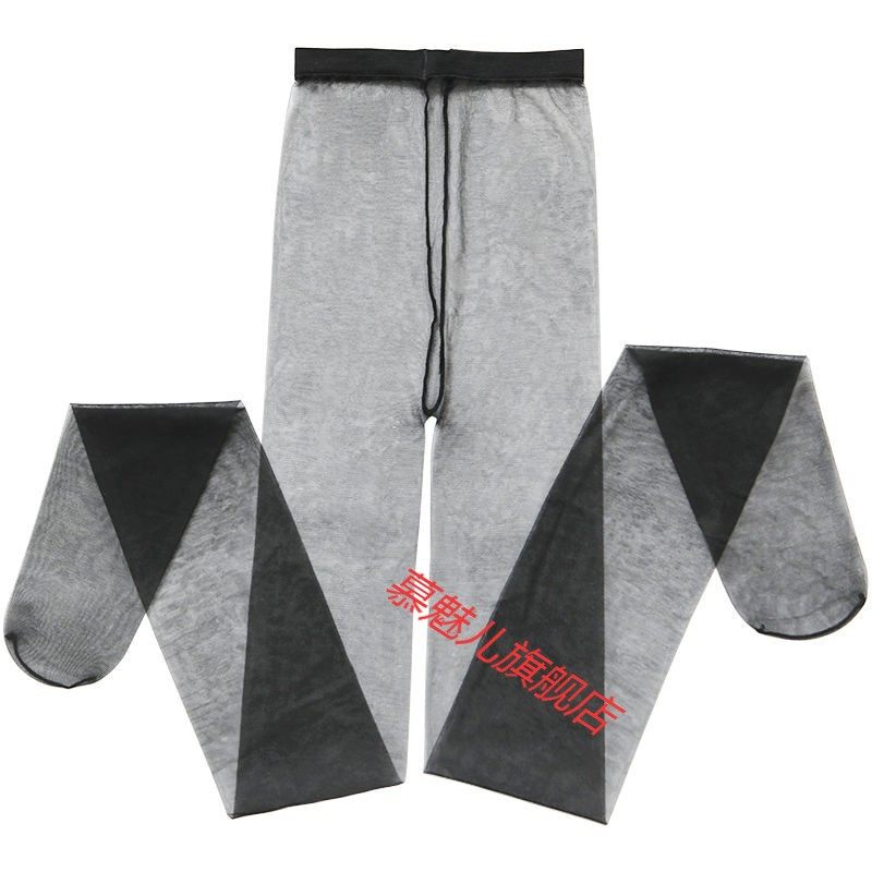 (3-10 double) OD ultra thin one crotch stockings without trace invisible full transparent pantyhose T crotch sexy woman summer