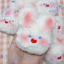 Ultra cute 4baby hand for plush rabbit chest-pin pendant