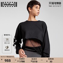 Wolford outlet Ole Capsule Series Print Womens Short Long Sleeve Sport Sweatshirt 52742