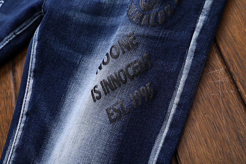 Мужские джинсы Jean Homme Pantalon рваные узкие джинсовые брюки Bik 