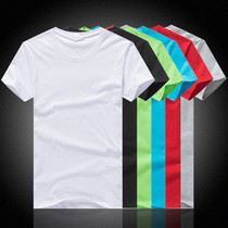 Male T-Shirt Red Mistress Loaded China Wind 5 Stars Red Flag Male And Female Half Sleeve Student Banfu Group Performance Dress Customized